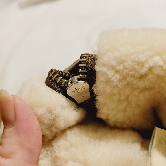 New Coach tan suede platform boot shearling lined size 10 Cabin Ski Luxe Y2K - Picture 8 of 12